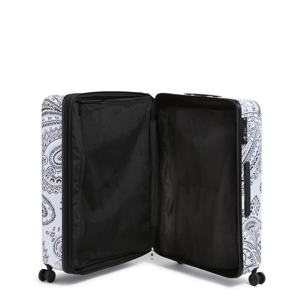 Vera Bradley Hardside Rolling Suitcase 29" {Soft Sky Paisley}