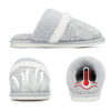 Cozy Light Gray Slippers