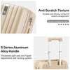 Hanke Expandable Hardshell 3-Piece Luggage Set (Cuba Sand)