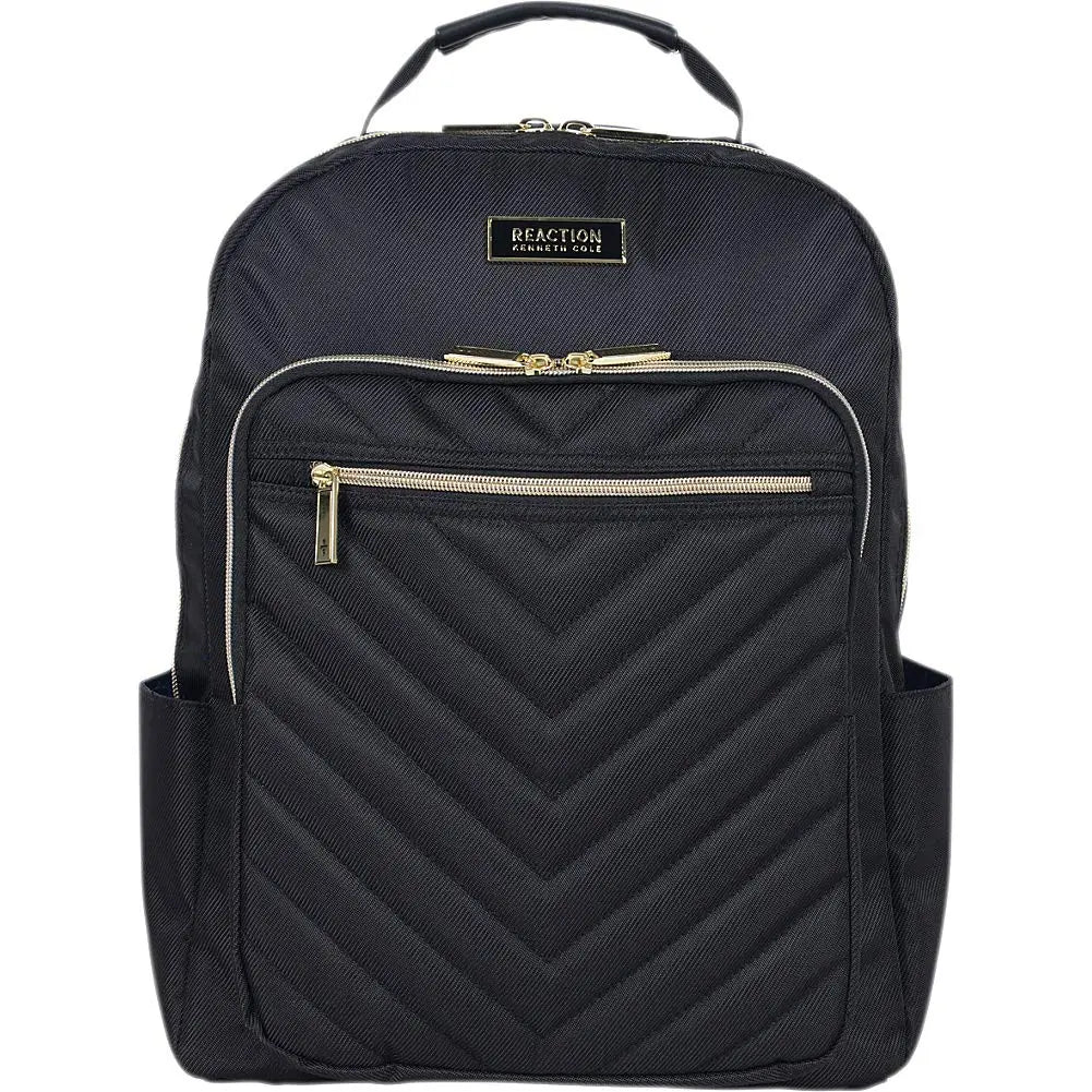 Kenneth Cole Reaction Chelsea Chevron Backpack {Navy}