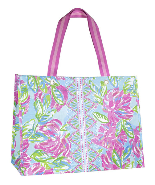 Lilly Pulitzer XL Market Shopping Tote {Totally Blossom}