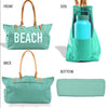 Keho Waterproof Beach Bag {Seafoam}