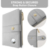 AirTag Passport Holder (Light Gray)