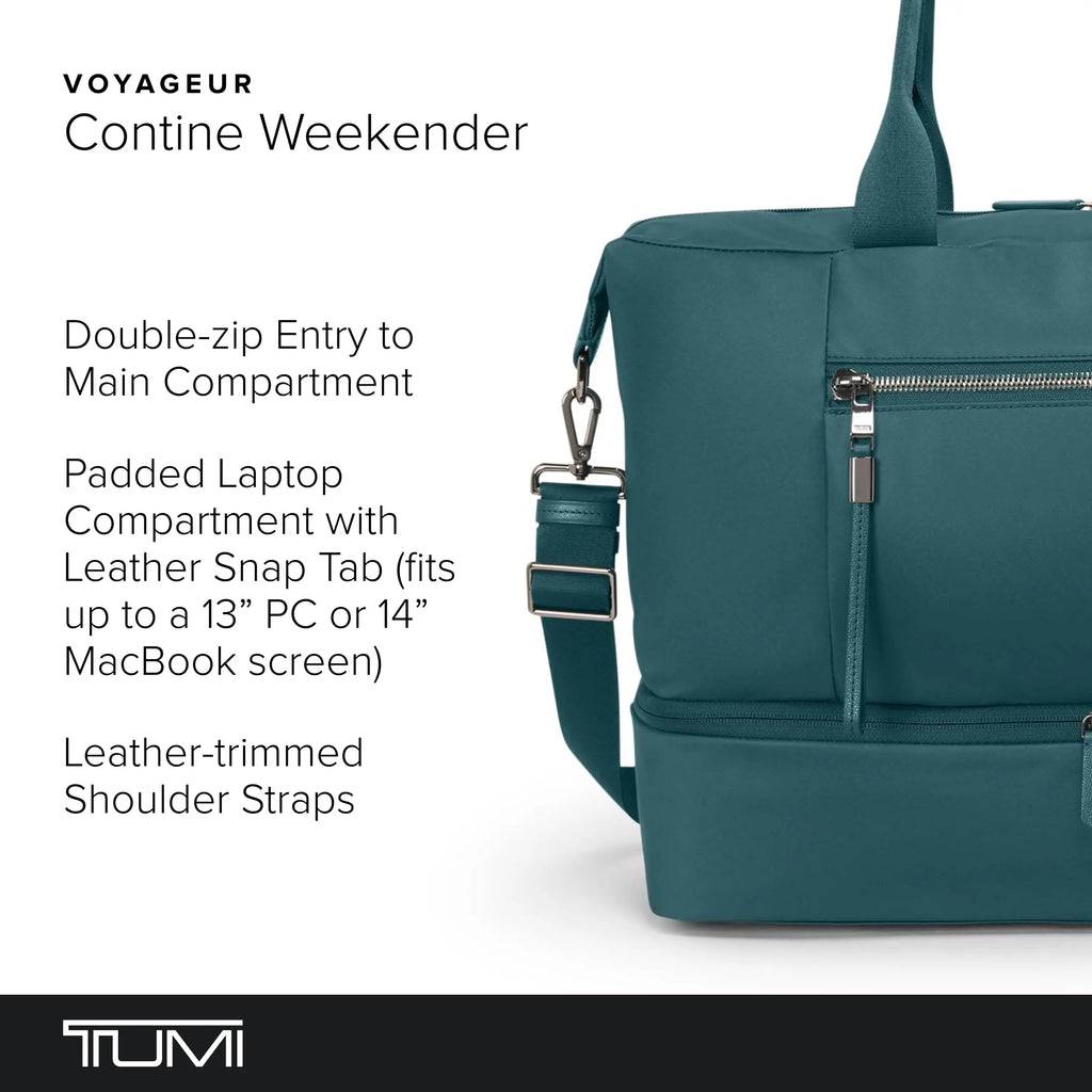 TUMI 19 Voyageur Contine Weekender {Lagoon}