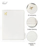 Cream Passport Holder