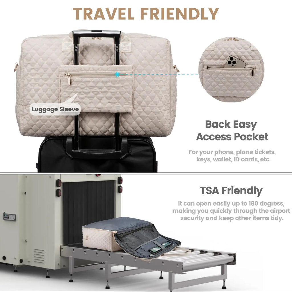 LOVEVOOK Travel Duffle Bag 3-Piece Gift Set
