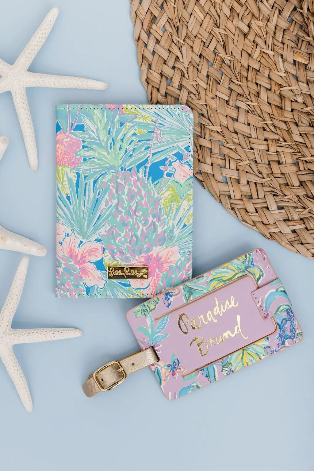Lilly Pulitzer Vegan Leather Passport Holder {Swizzle In}