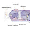 Lilac Marble Luggage Tags