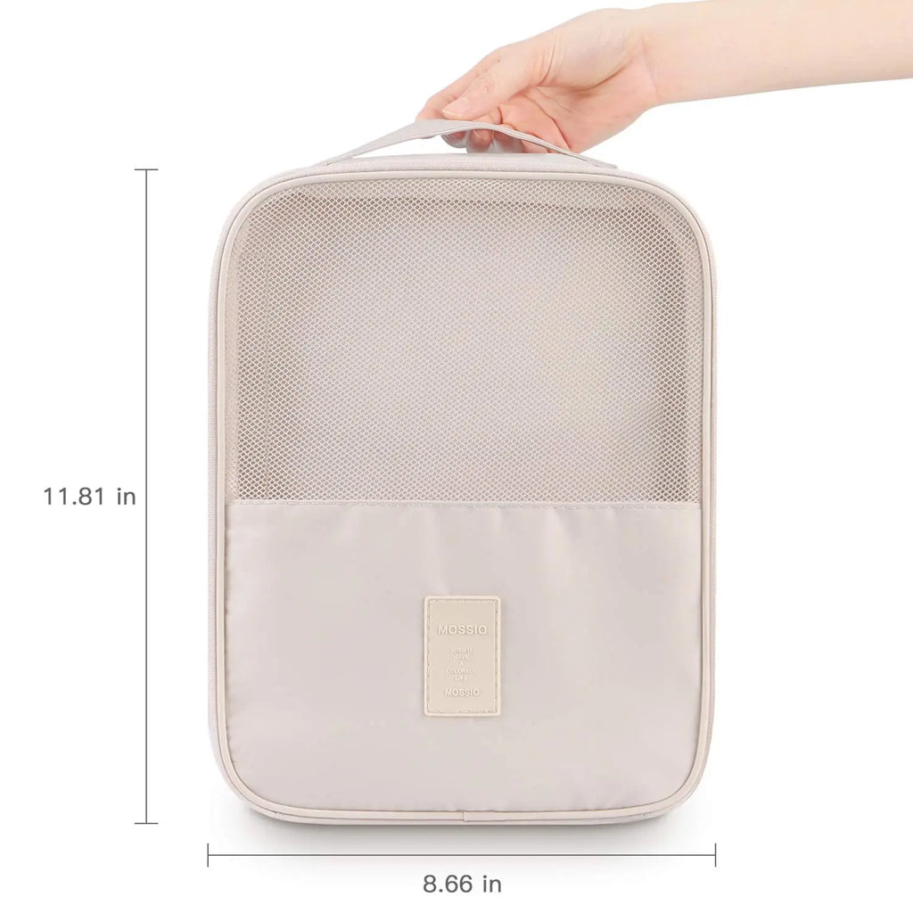 Beige Shoe Bag