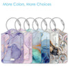Lilac Marble Luggage Tags