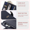 Trifold Wallet Passport Holder (Royal Blue)