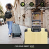 Kenneth Cole Reaction Out of Bounds 2-Piece Luggage Set (Pale Banana)