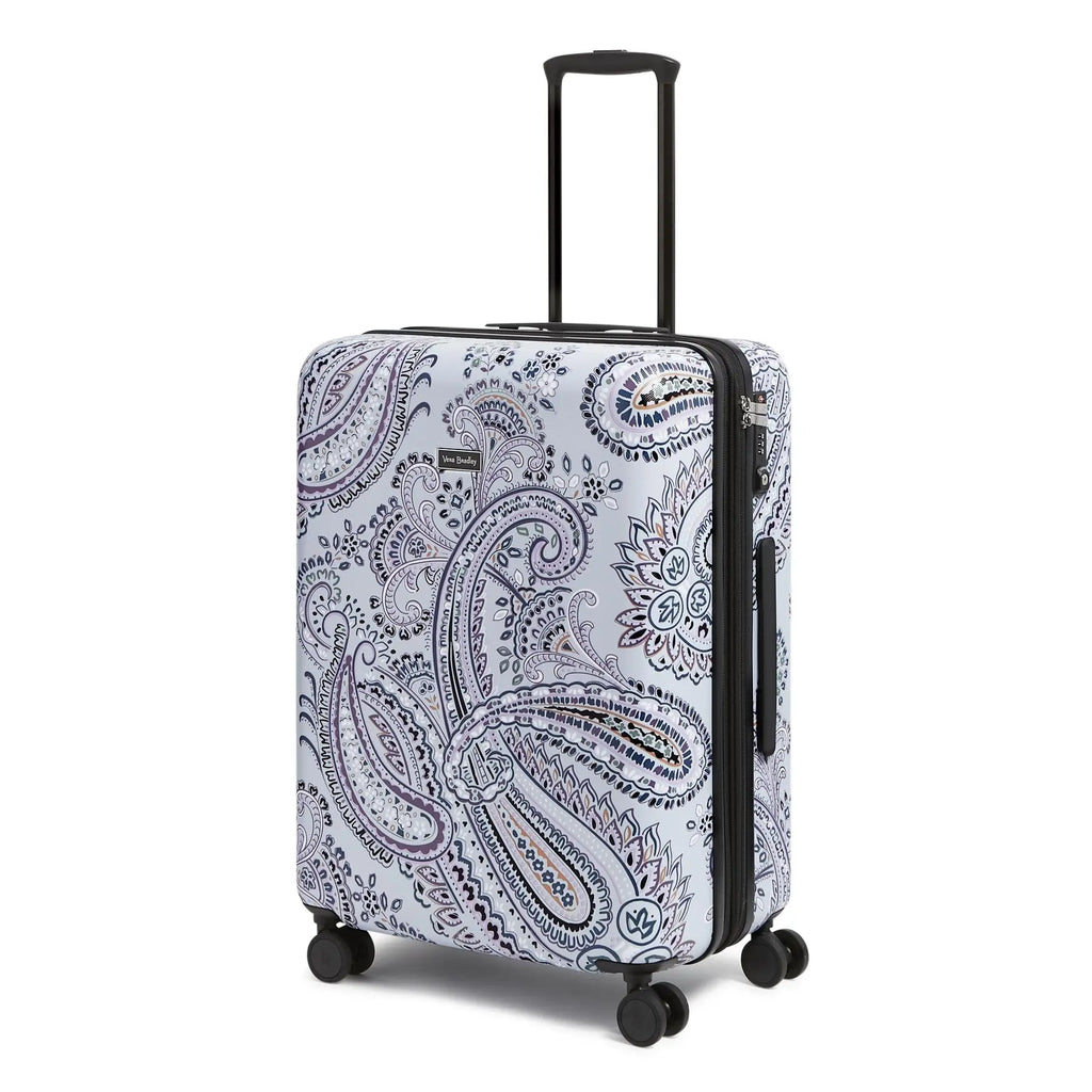 Vera Bradley Hardside Rolling Suitcase 26" {Soft Sky Paisley}
