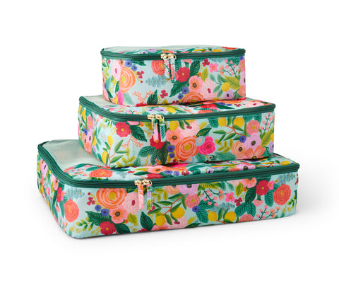 Rifle Paper Co. 3-Piece Packing Cube {Garden Party}