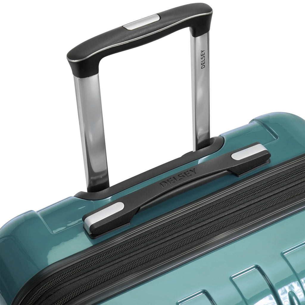 Delsey Helium Aero Metallic Green Luggage Set