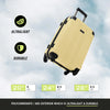 Kenneth Cole Reaction Out of Bounds 2-Piece Luggage Set (Pale Banana)