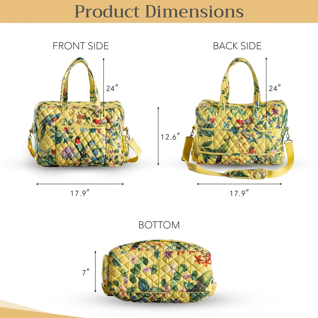 Maison d' Hermine Weekend Bag (Eden Yellow)