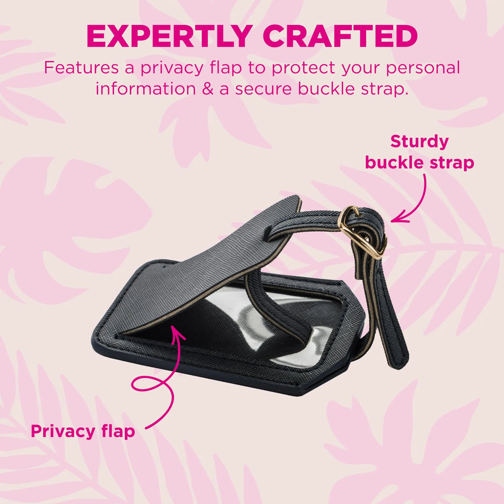 Miamica Adventure Awaits Luggage Tags Set (Navy)