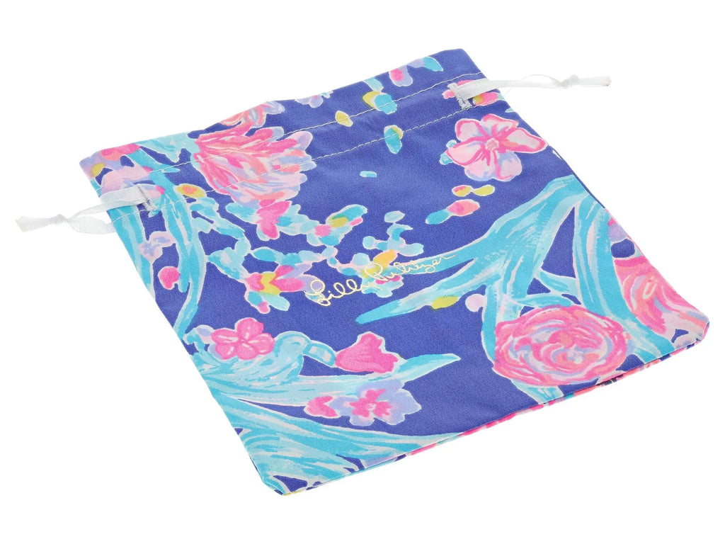 Lilly Pulitzer Seek and Sea Wicker Earrings