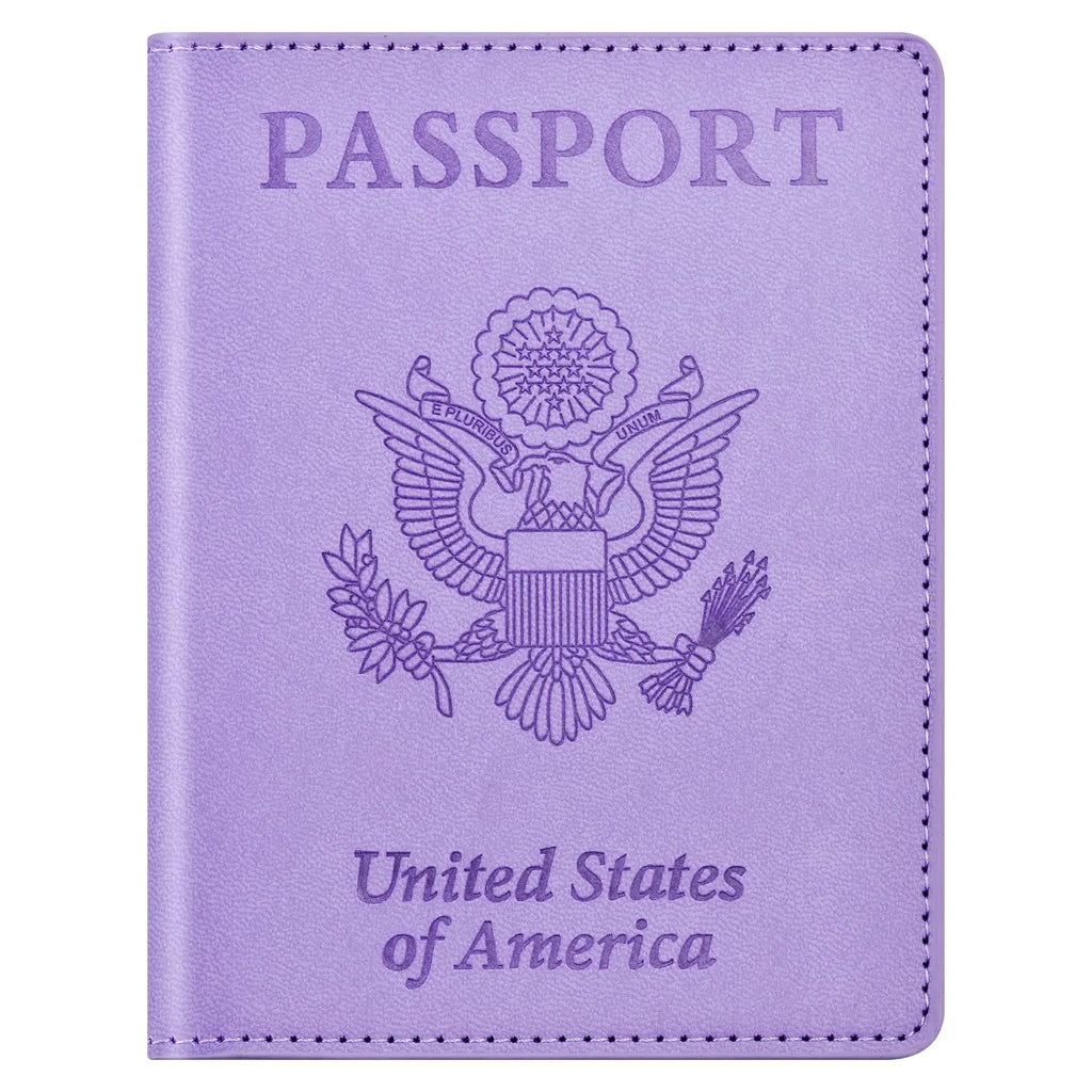 Purple Passport Cover