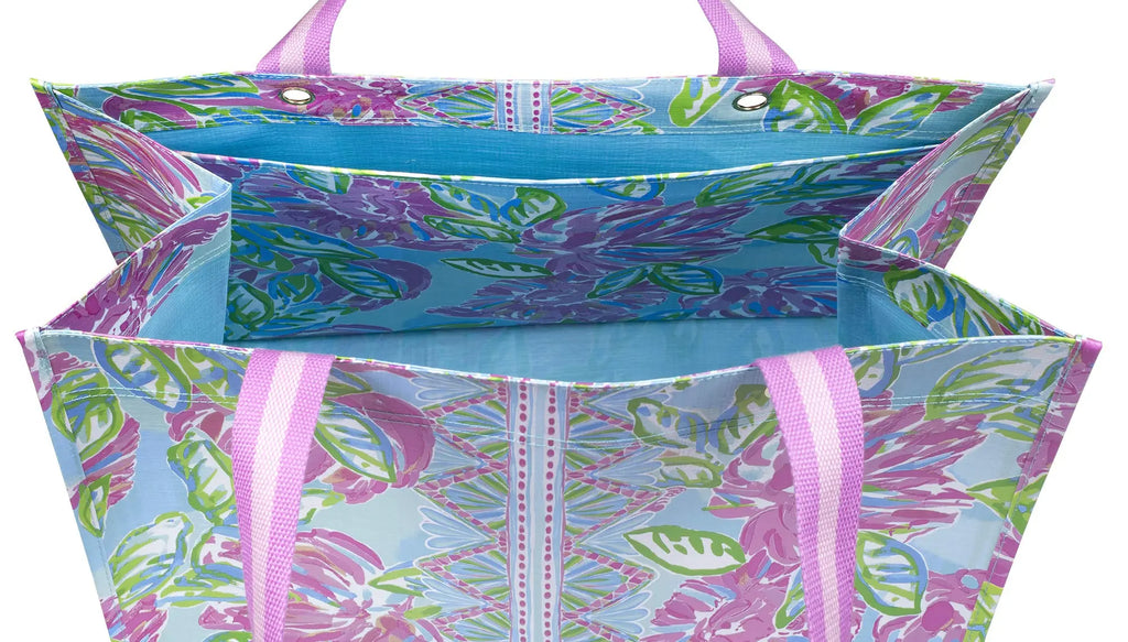 Lilly Pulitzer XL Market Shopping Tote {Totally Blossom}