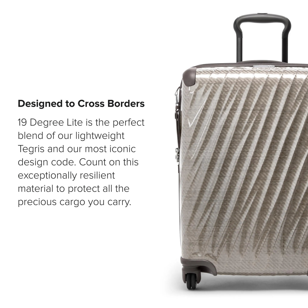 TUMI 19 Degree Lite Hard Shell Continental Carry-On {Titanium Grey}