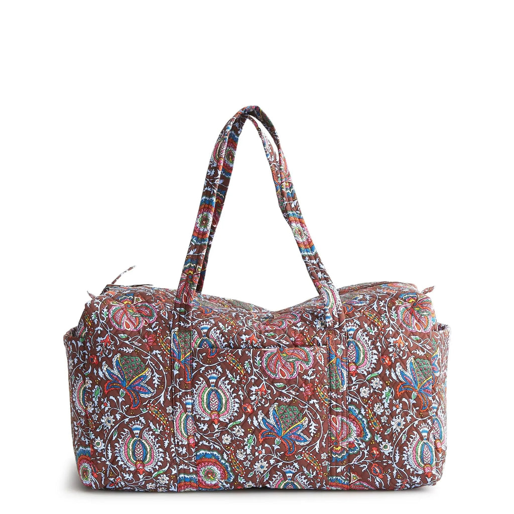 Vera Bradley Marrakesh Cinnamon Duffel Bag