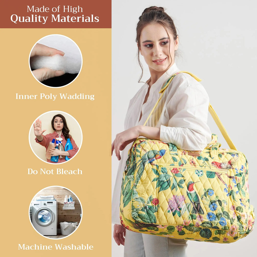 Maison d' Hermine Weekend Bag (Eden Yellow)