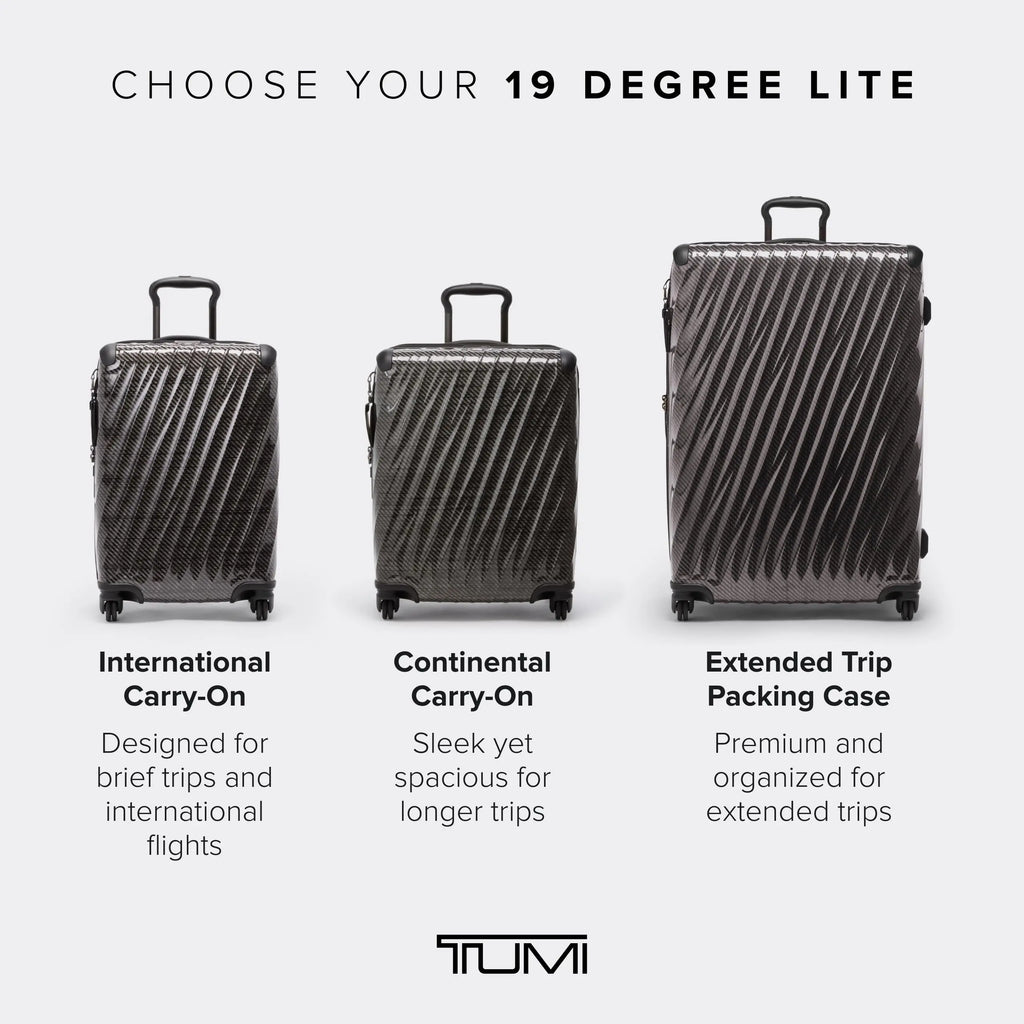 TUMI 19-Degree Lite Hard Shell Extended Trip Packing Case {Black Graphite}