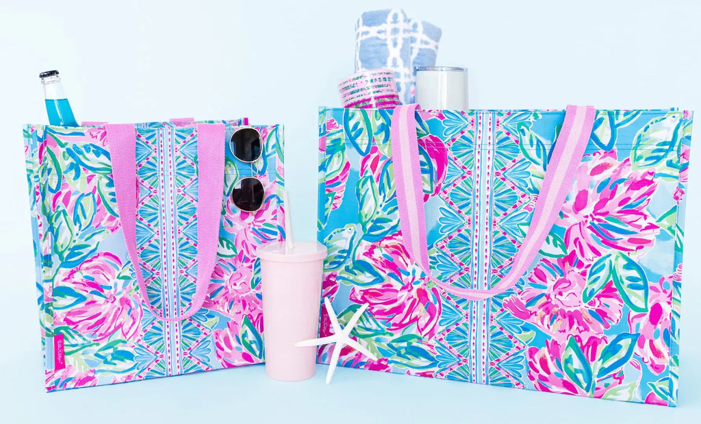 Lilly Pulitzer XL Market Shopping Tote {Totally Blossom}