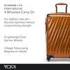 TUMI 19 Degree Lite Hard Shell International Carry-On {Amber}