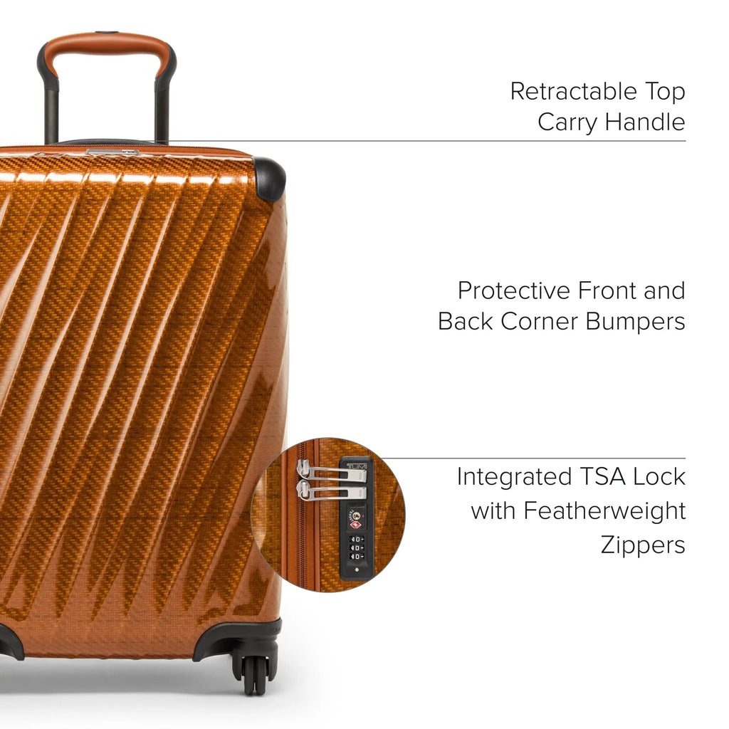 TUMI 19 Degree Lite Hard Shell International Carry-On {Amber}