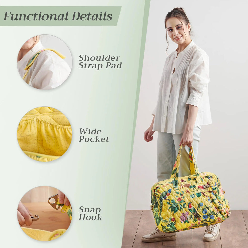 Maison d' Hermine Weekend Bag (Eden Yellow)