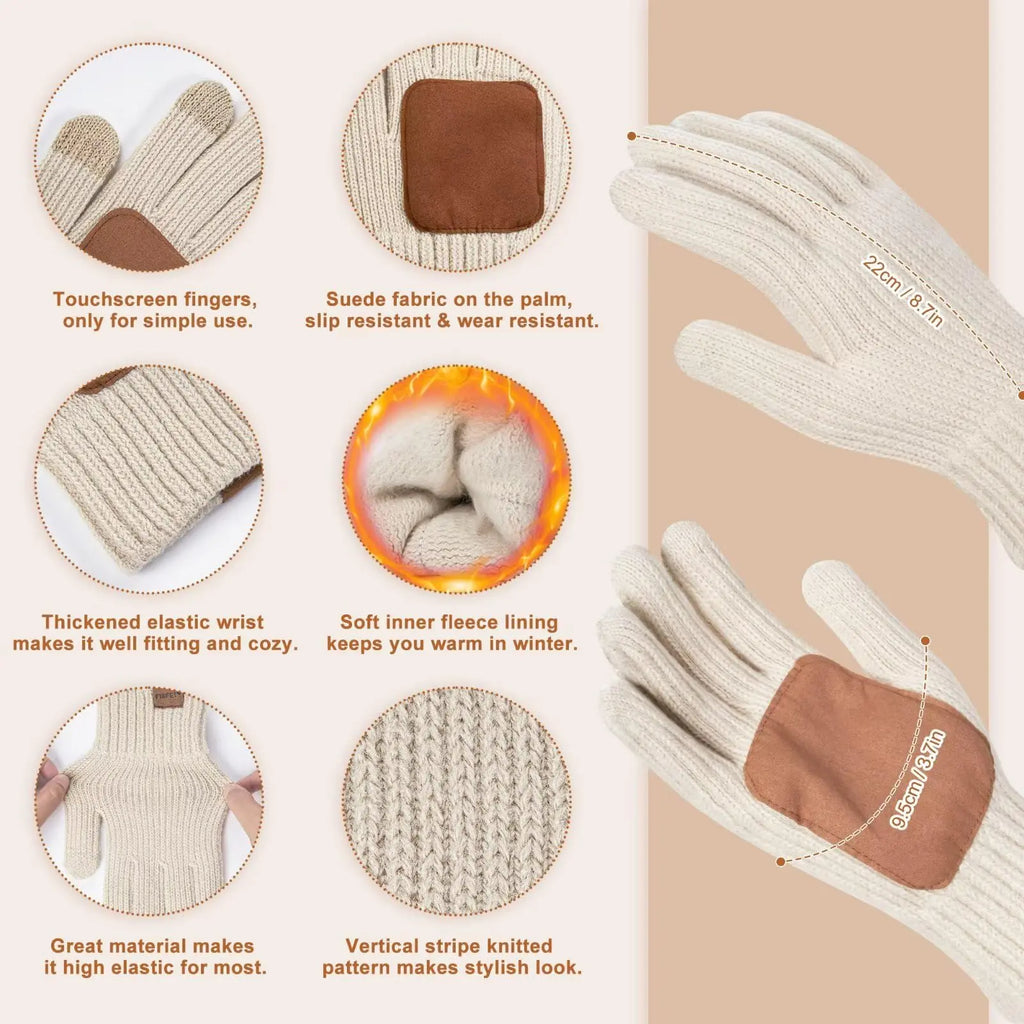 Winter Accessories Gift Set (Oatmeal)