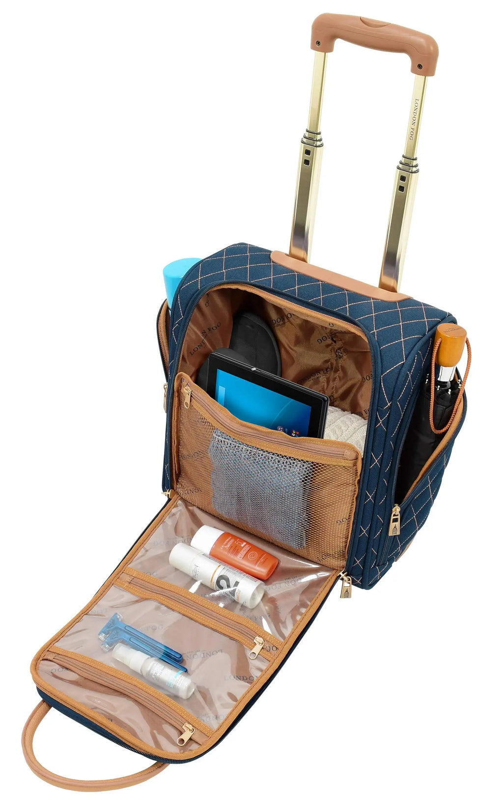London Fog Queensbury Luggage Set {Navy}