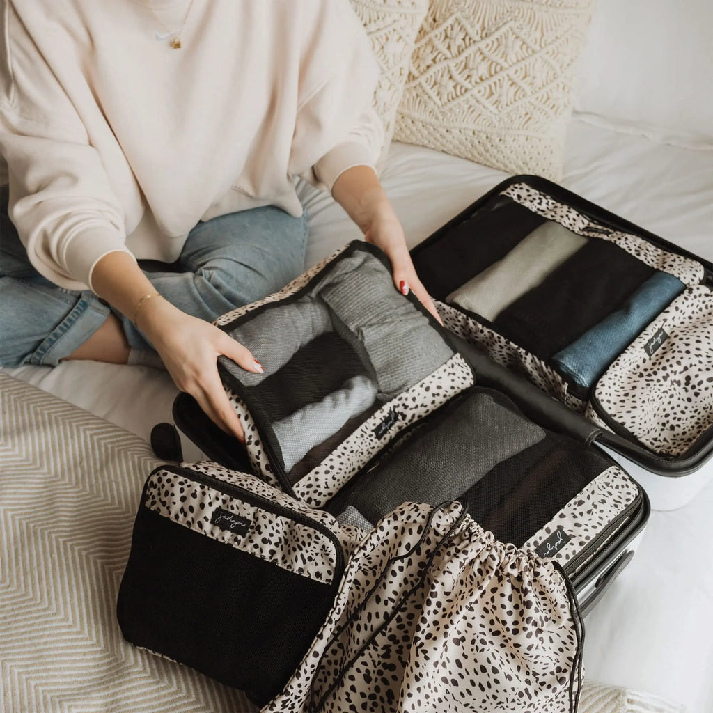 Jadyn 6-Piece Packing Cube Set {Cheetah Spot}