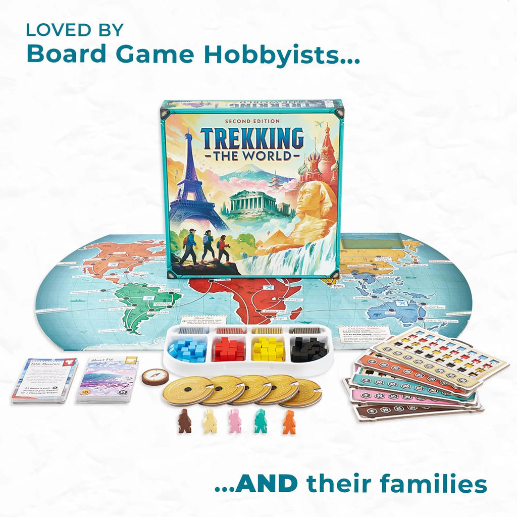 Trekking The World Board Game (2nd Edition)