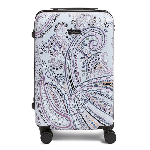 Vera Bradley Hardside Rolling Suitcase 22" Carry-On {Soft Sky Paisley}
