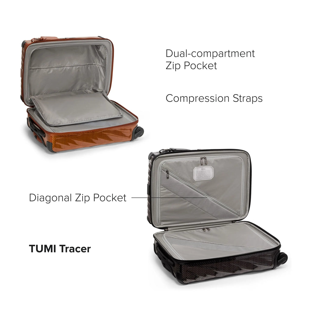 TUMI 19 Degree Lite Hard Shell International Carry-On {Amber}