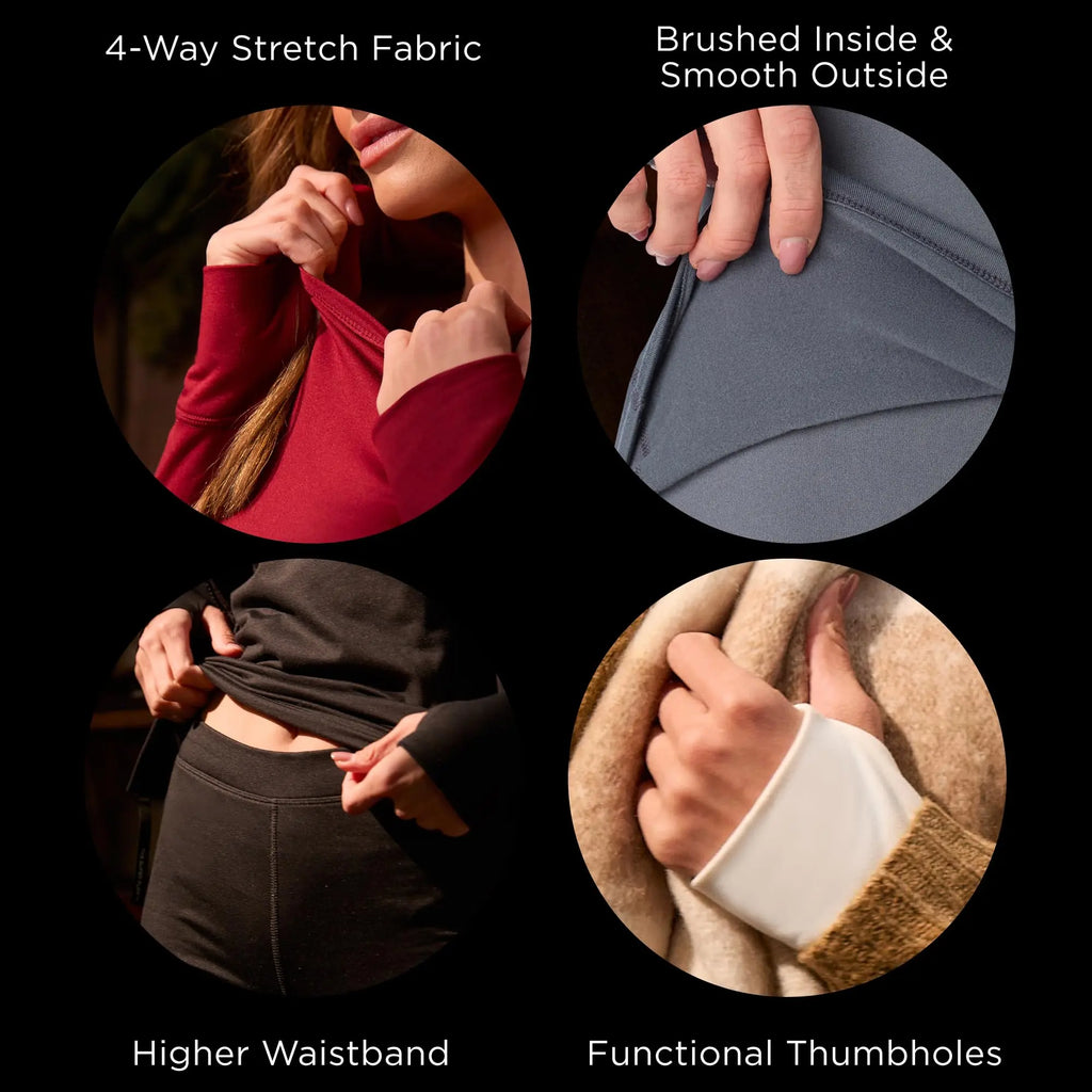 Cuddl Duds Fleece Lined Thermal Set