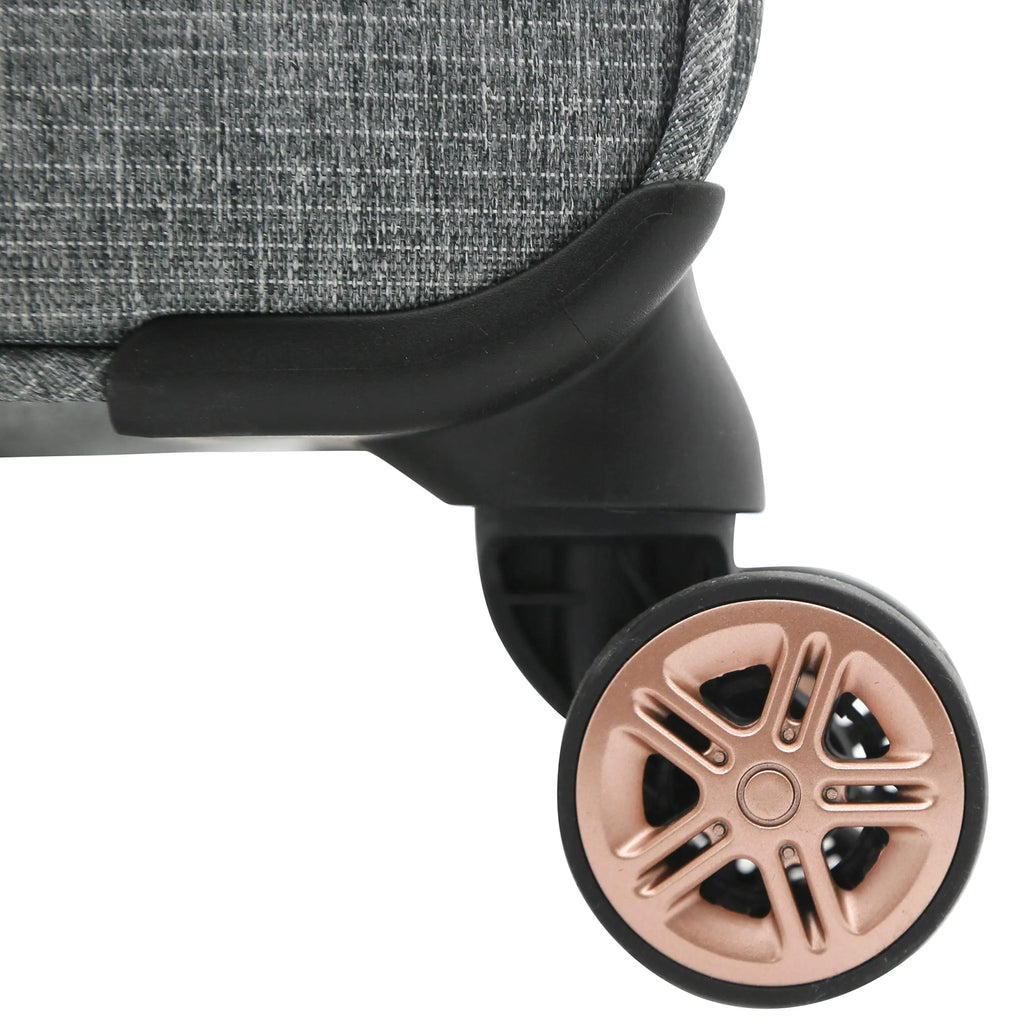 Kensie Hudson Luggage Set (Heather Gray)