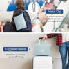 Blue Travel Blanket with Bag