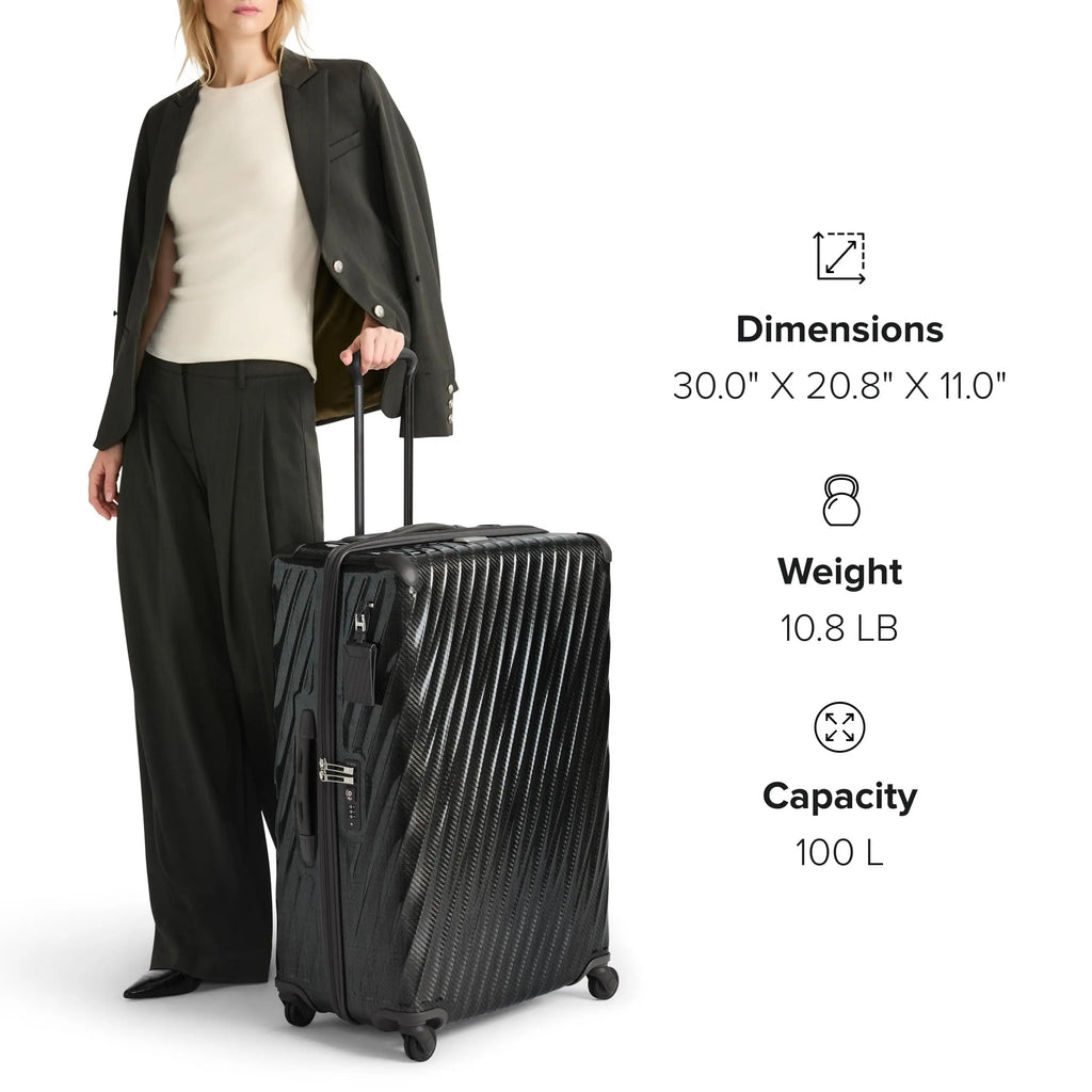 TUMI 19-Degree Lite Hard Shell Extended Trip Packing Case {Black Graphite}