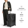 TUMI 19-Degree Lite Hard Shell Extended Trip Packing Case {Black Graphite}