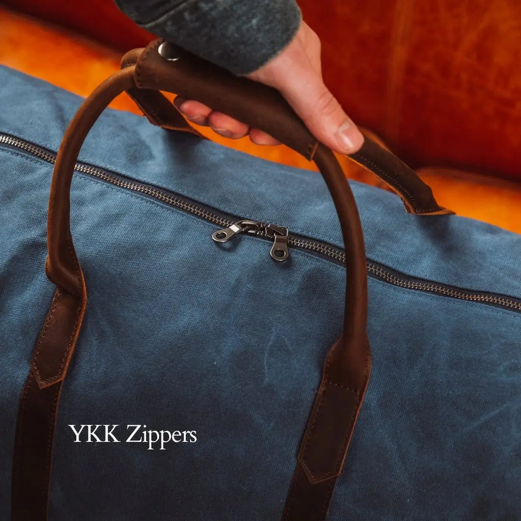 Men's Leather Weekender Bag