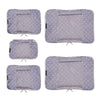 TravelWise Packing Cubes (White Dots)