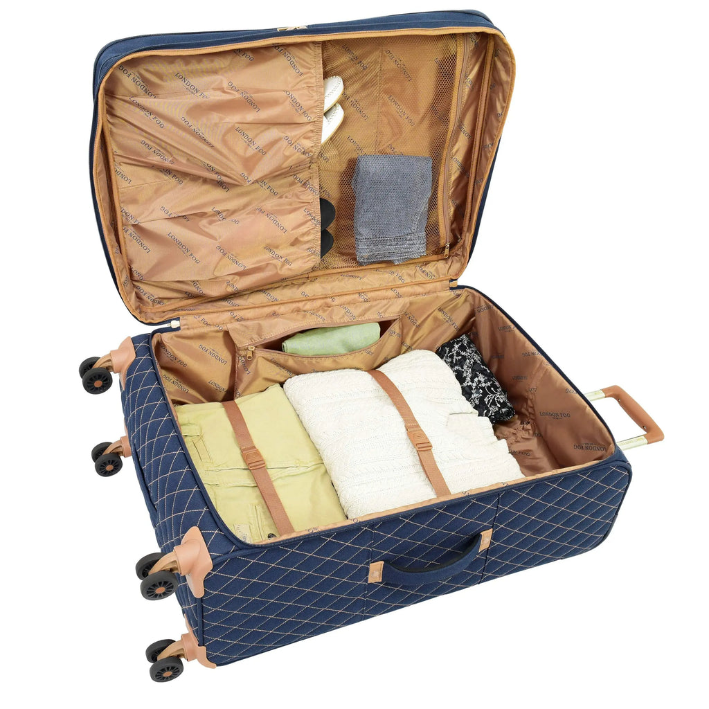 London Fog Queensbury Luggage Set {Navy}