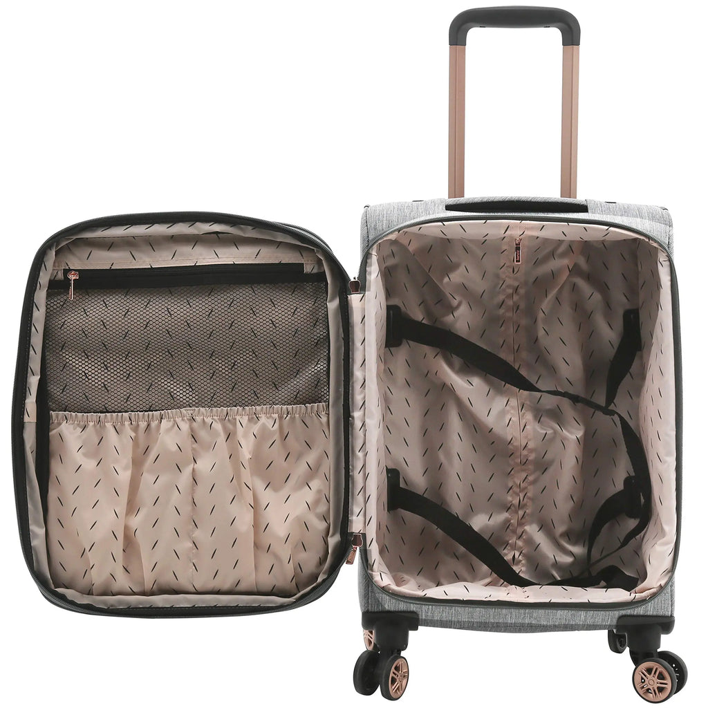 Kensie Hudson Luggage Set (Heather Gray)