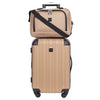 Travelers Club Midtown Hardside 4-Piece Luggage Set {Tan}