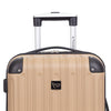 Travelers Club Midtown Hardside 4-Piece Luggage Set {Tan}